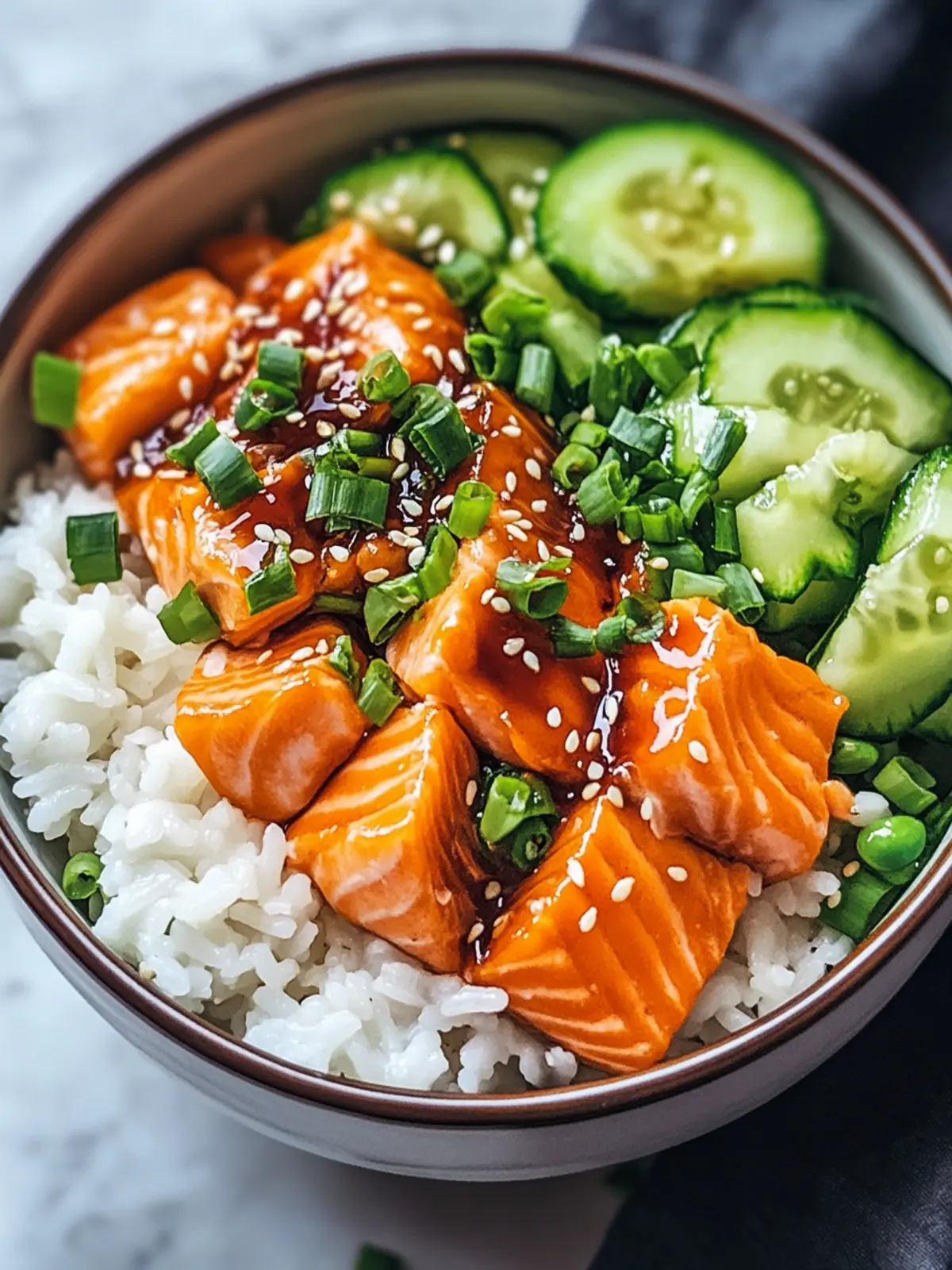 Crispy Salmon and Rice Bowl: Quick, Flavorful Comfort Food 3 Crispy Salmon and Rice Bowl