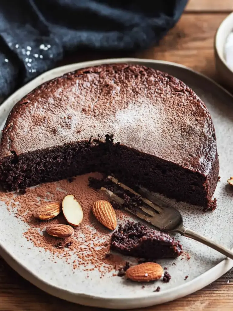 Flourless Chocolate Almond Cake