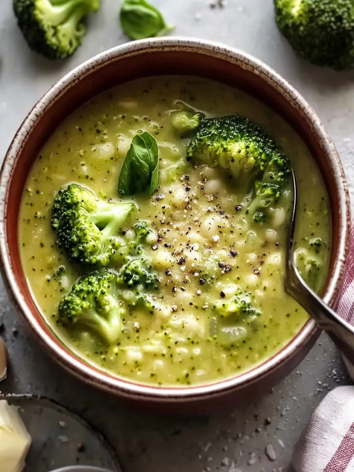 Creamy Garlic Italian Broccoli Soup for a Cozy Family Meal 3 Garlic Italian Broccoli Soup