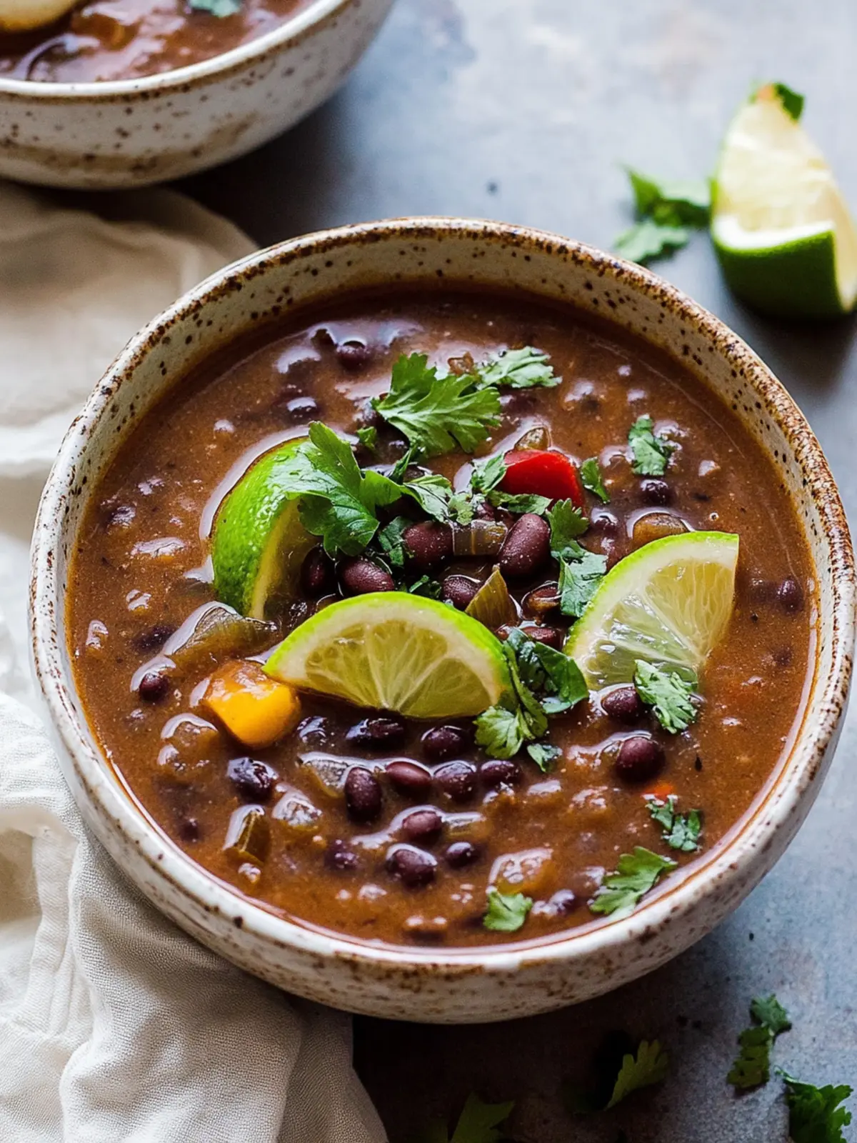 Easy Black Bean Soup: A Cozy, Flavor-Packed Delight 4 Easy Black Bean Soup
