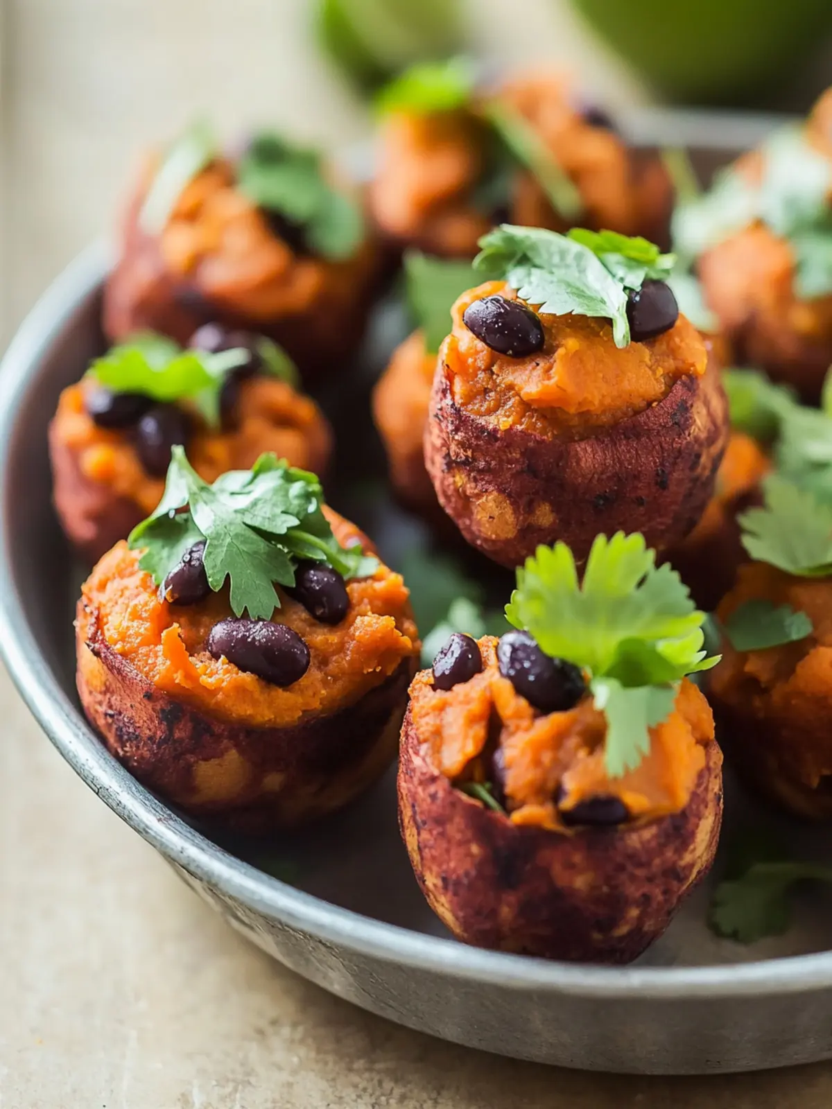 Sweet Potato and Black Bean Bites You’ll Crave for Dinner 2 Sweet Potato and Black Bean Bites