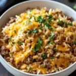 Cheesy Ground Beef and Rice Casserole for Cozy Family Nights 45 Cheesy Ground Beef and Rice