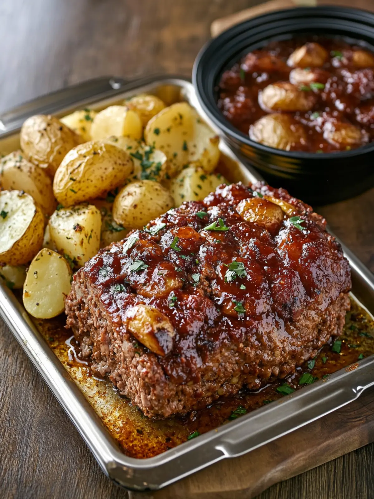 Savory Oven-Baked Meatloaf and Potatoes for Cozy Nights 4 Oven-Baked Meatloaf and Potatoes