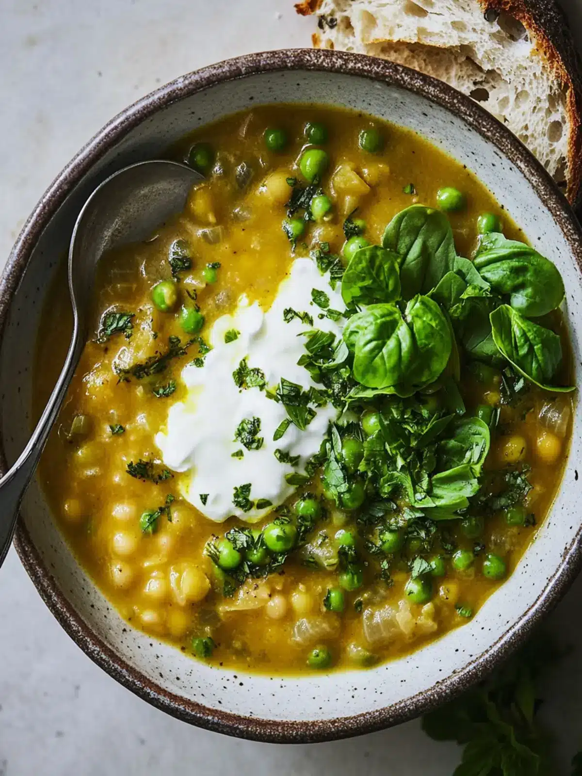 Spiced Pea Stew With Yogurt: Your Cozy Comfort Bowl Delight 3 Spiced Pea Stew With Yogurt