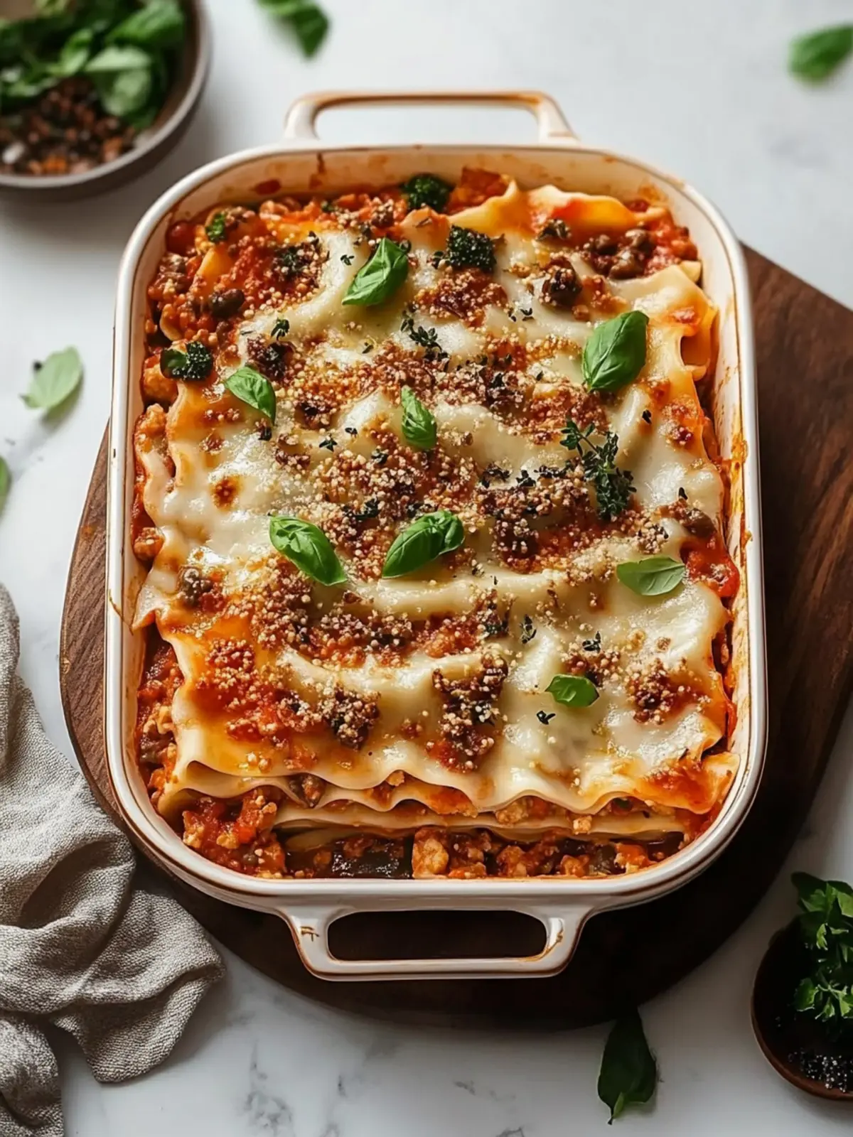 Viral Dumpling Lasagna