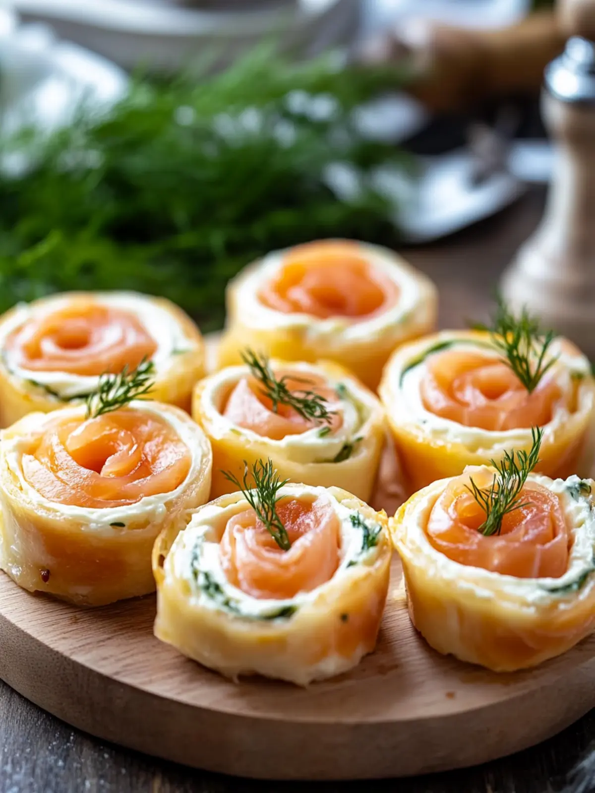 Delicious Smoked Salmon and Cream Cheese Pinwheels Recipe 2 Smoked Salmon and Cream Cheese Pinwheels