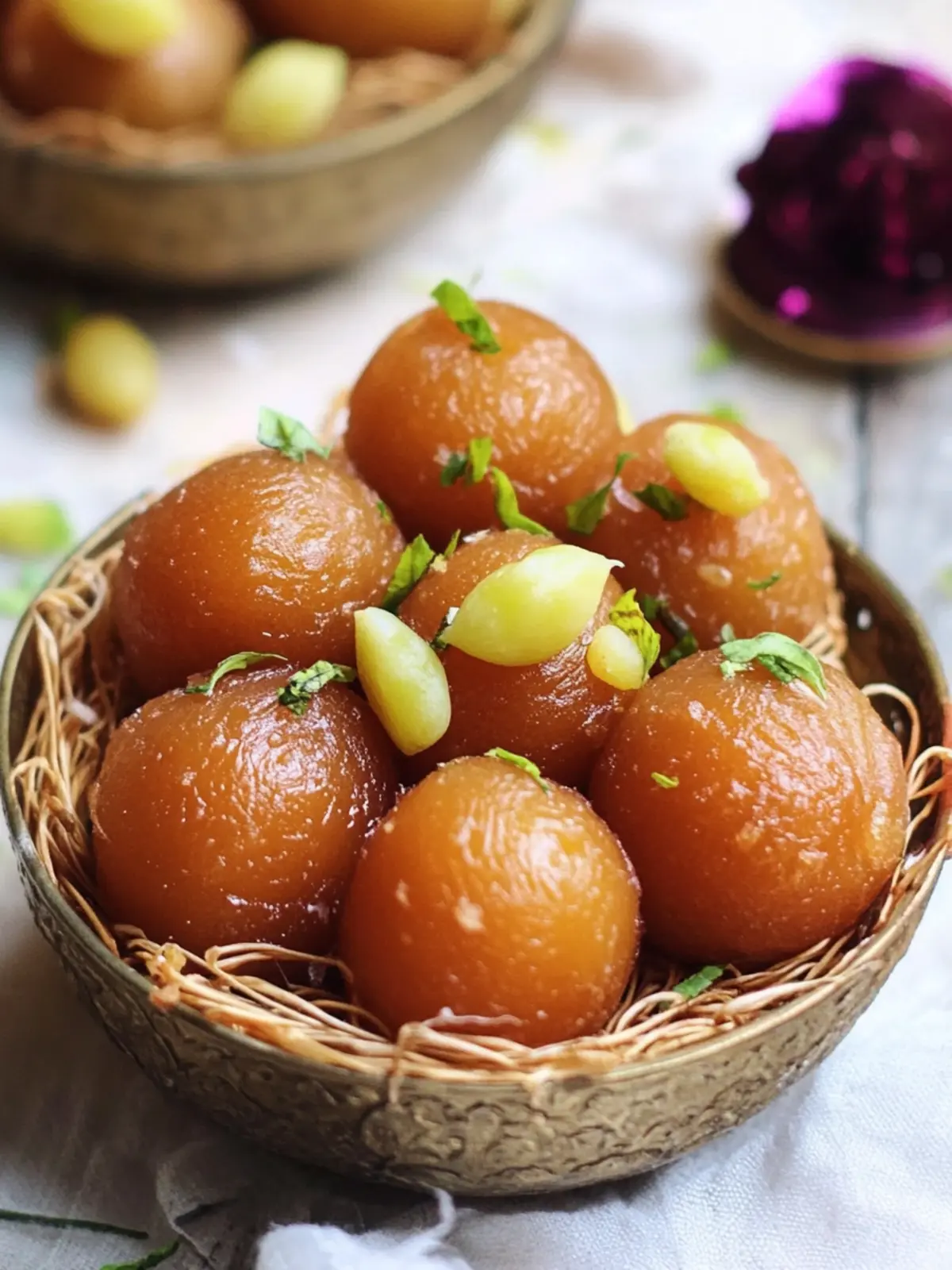 Gulab Jamun Meets Kunafa: A Deliciously Unique Dessert Delight 4 Gulab Jamun