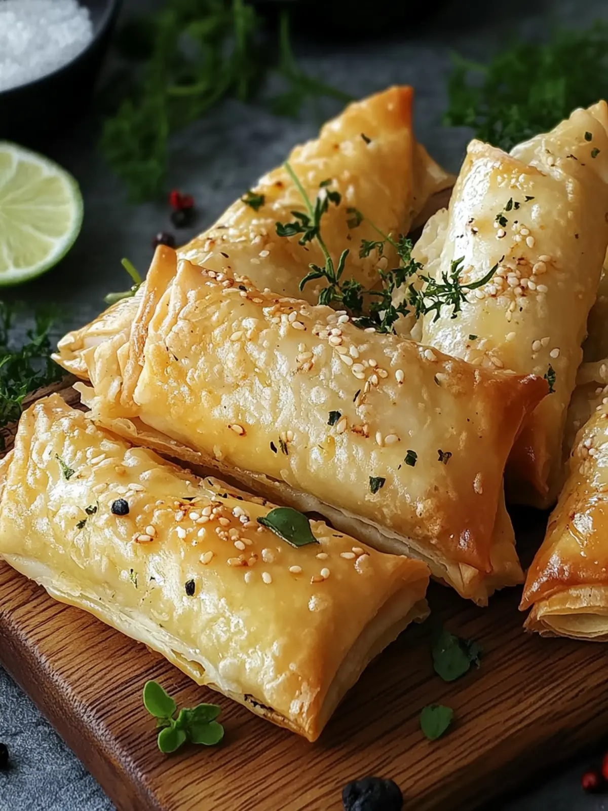 Crispy Chicken Borek