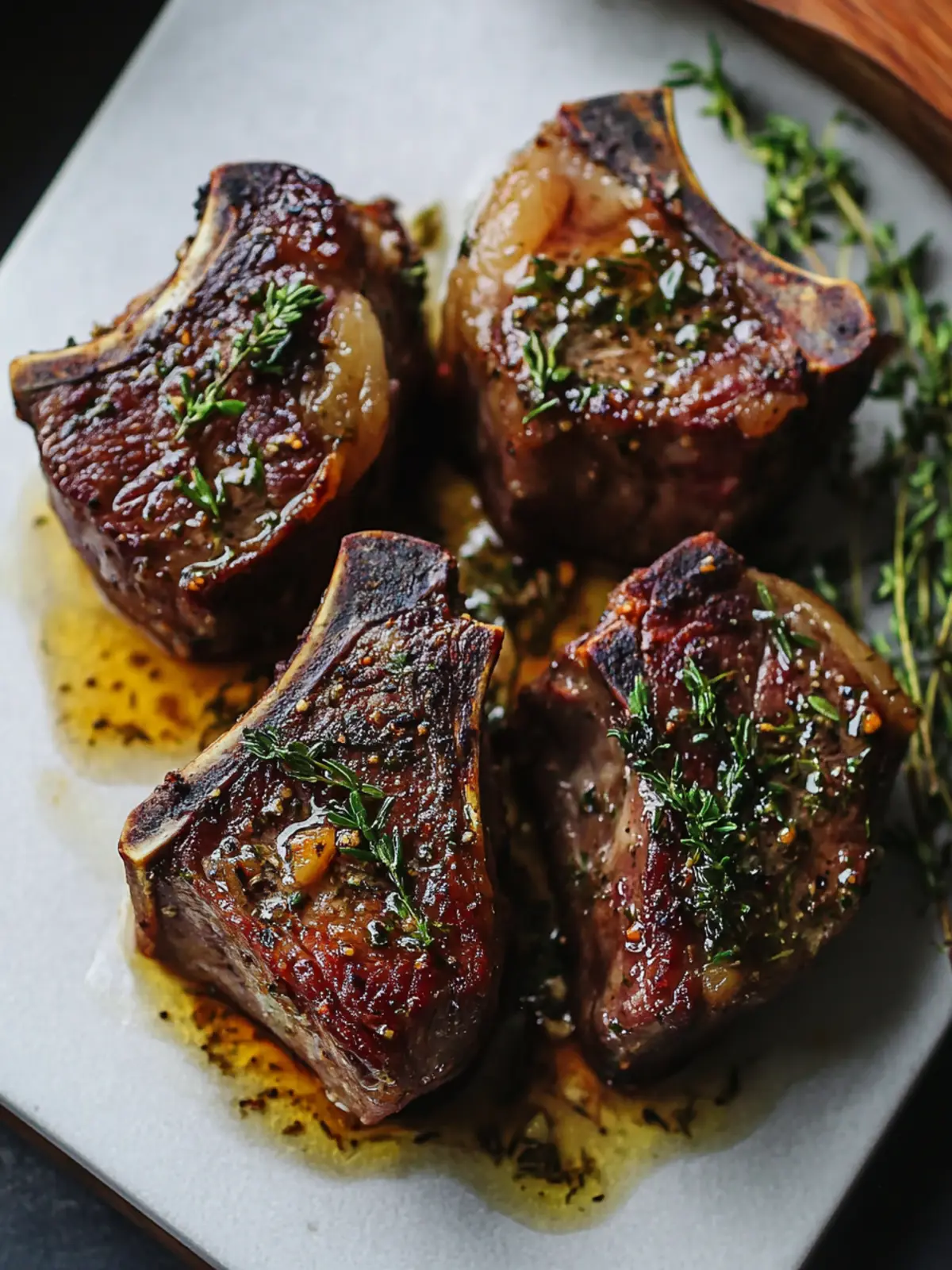 Savory Garlic and Herb Lamb Loin Chops You'll Love to Savor 4 Garlic and Herb Lamb Loin Chops