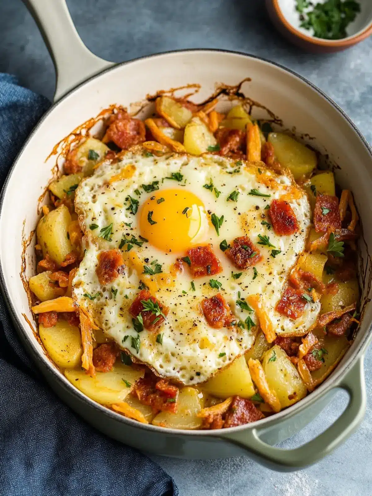 Chorizo & Potato Egg Casserole for a Flavor-Packed Breakfast 4 Chorizo & Potato Egg
