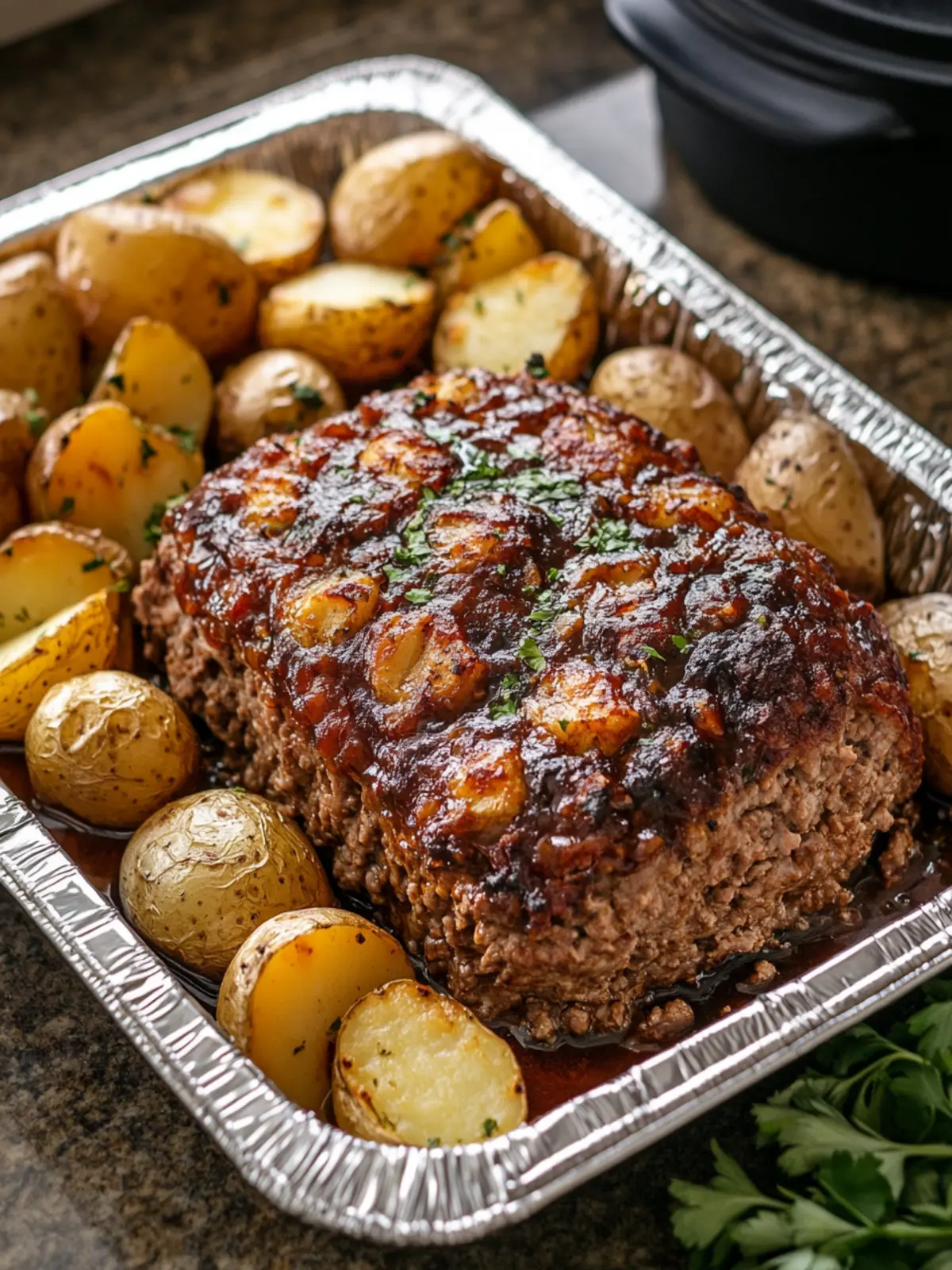 Savory Oven-Baked Meatloaf and Potatoes for Cozy Nights 3 Oven-Baked Meatloaf and Potatoes
