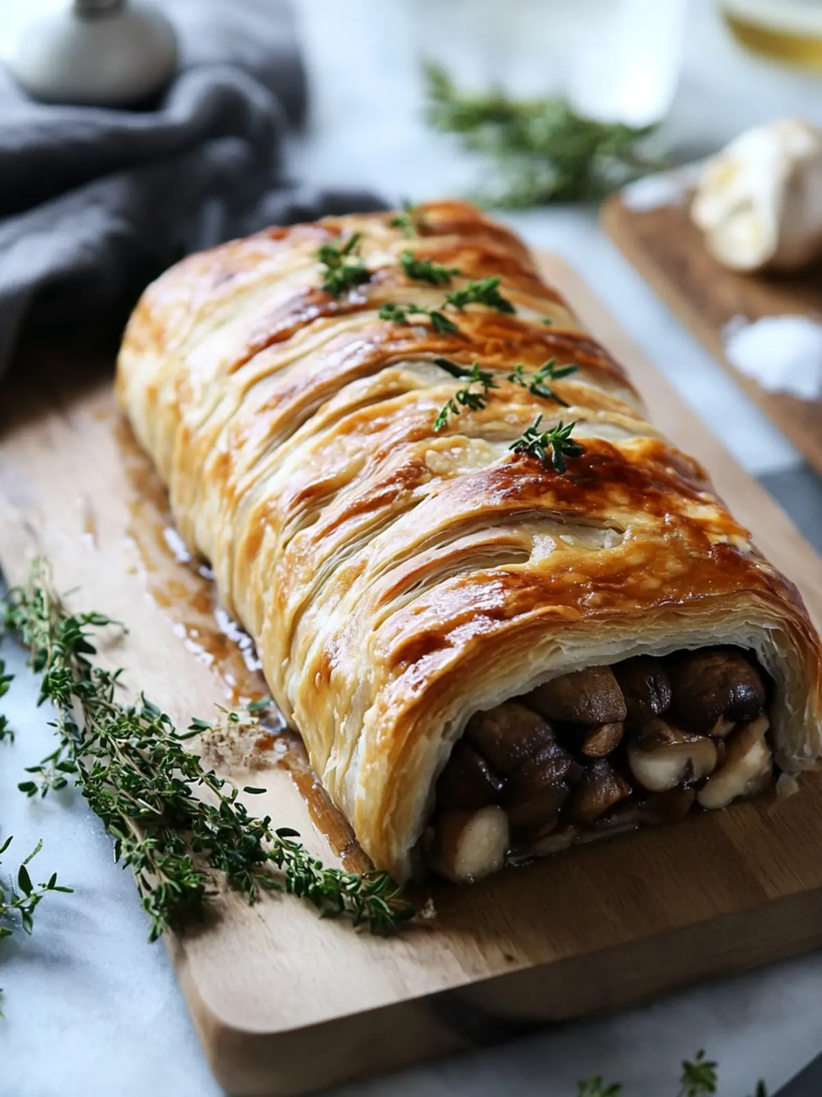 Delicious Vegetarian Mushroom Wellington for Your Holiday Feast 4 Vegetarian Mushroom Wellington