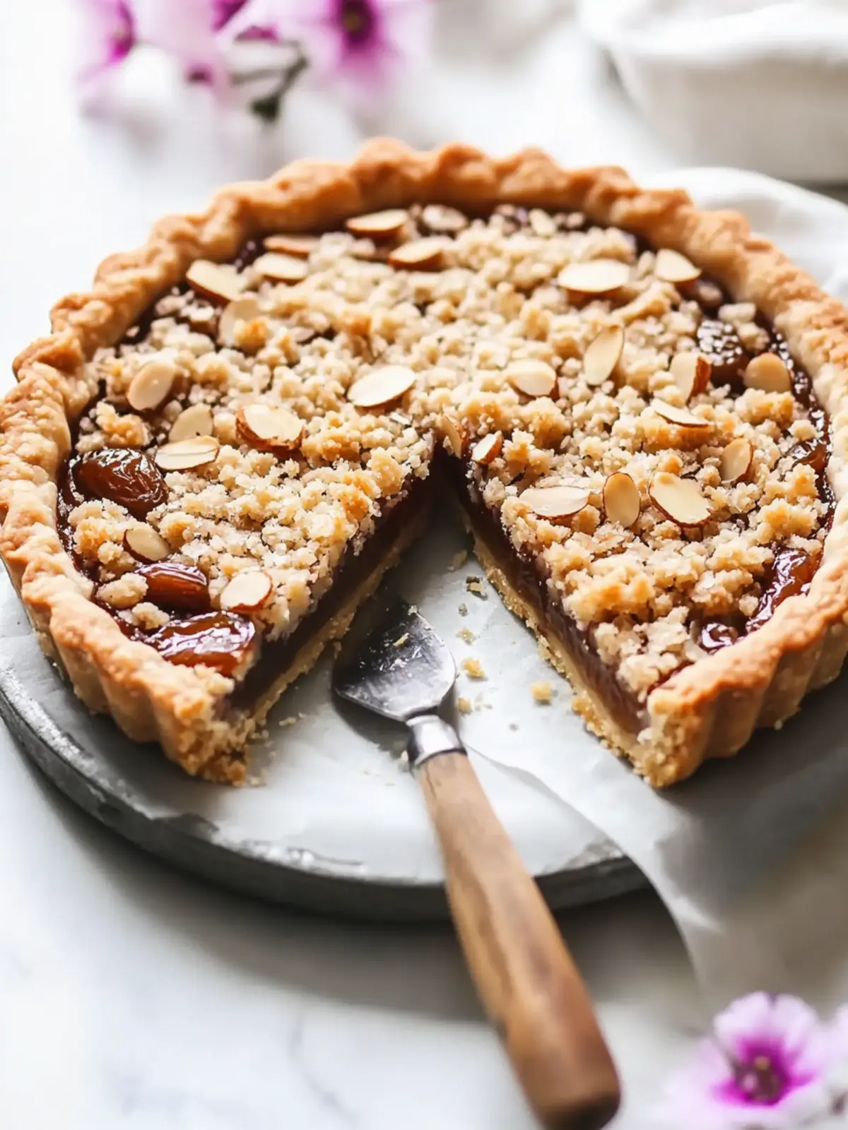 Decadent Almond & Medjool Date Tart You’ll Love to Make 5 Almond & Medjool Date Tart