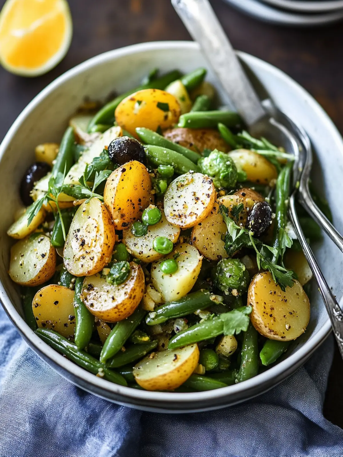 Delicious French-Style Potato and Green Bean Salad for Summer 4 French-Style Potato and Green Bean Salad