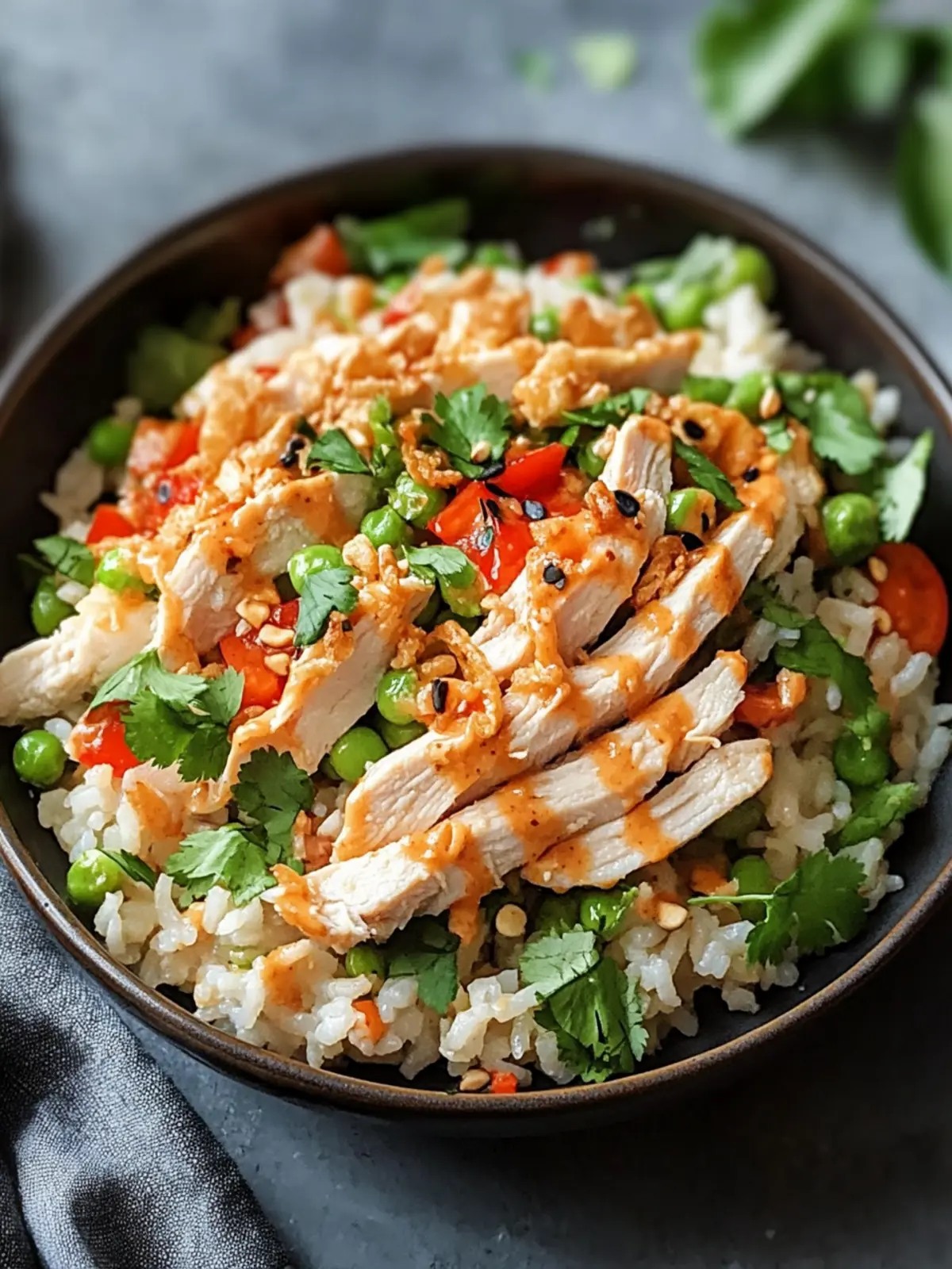 Chicken Crispy Rice Salad: Quick, Flavorful, and Wholesome Fun 4 Chicken Crispy Rice Salad