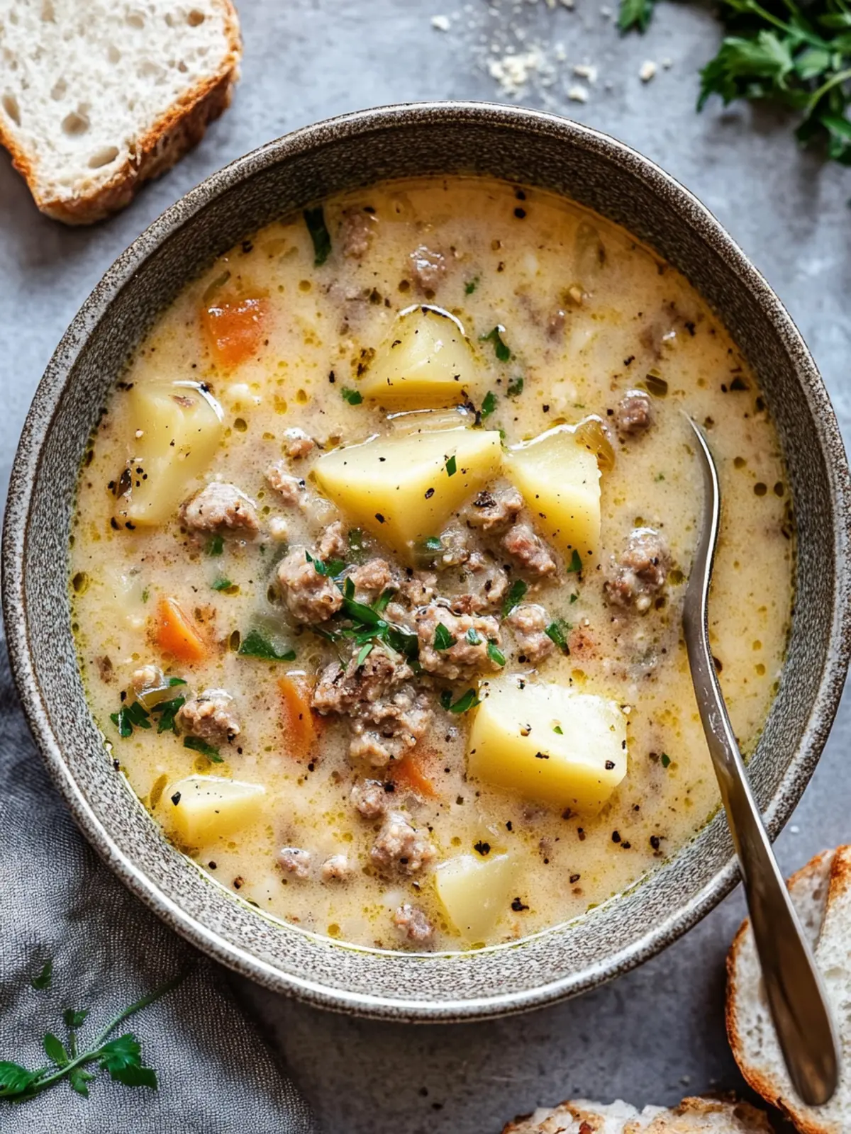 Potato and Sausage Chowder: Your Cozy Comfort Food Fix 4 Potato and Sausage Chowder