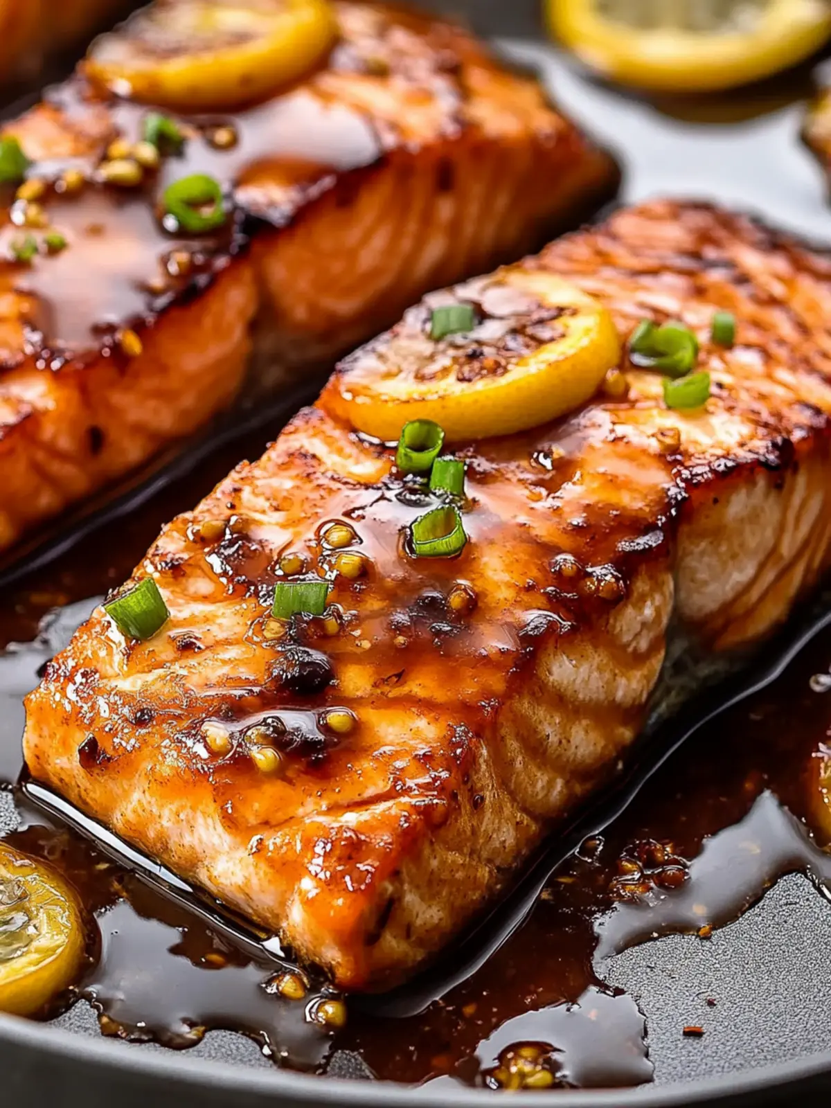 Savory Honey-Garlic Glazed Salmon Ready in Under 30 Minutes 4 Honey-Garlic Glazed Salmon