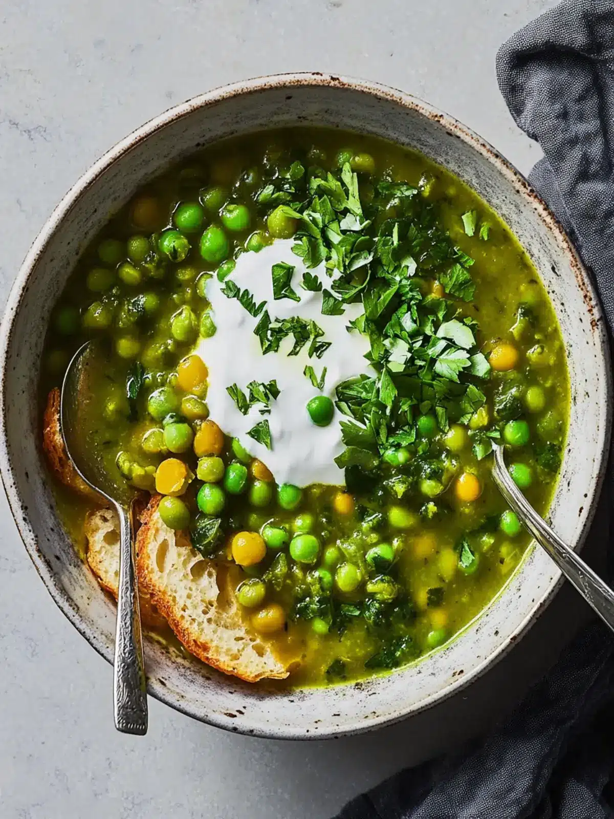 Spiced Pea Stew With Yogurt: Your Cozy Comfort Bowl Delight 2 Spiced Pea Stew With Yogurt
