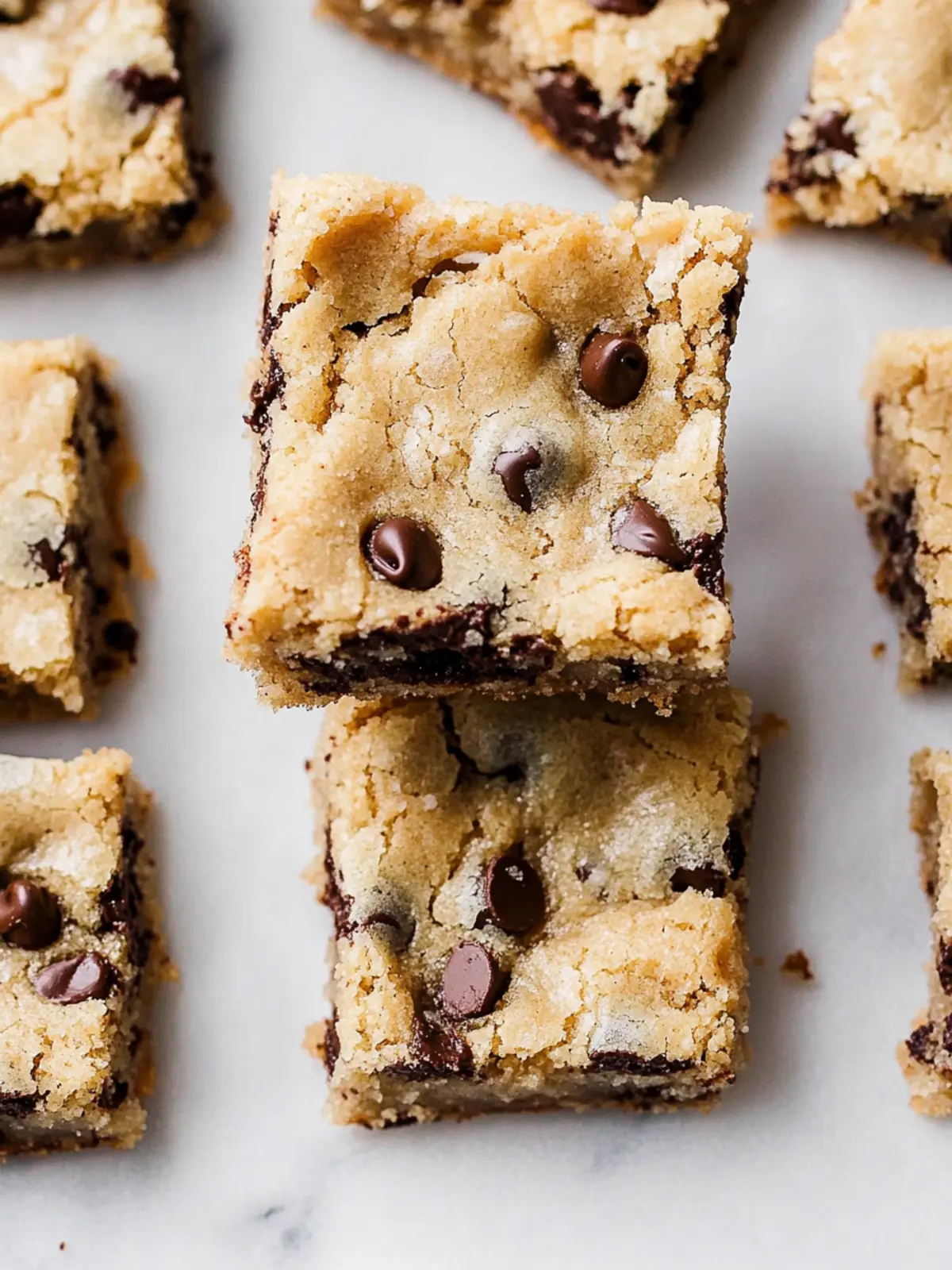 Irresistible Chocolate Chip Cookie Bars That You'll Crave 4 Chocolate Chip Cookie Bars
