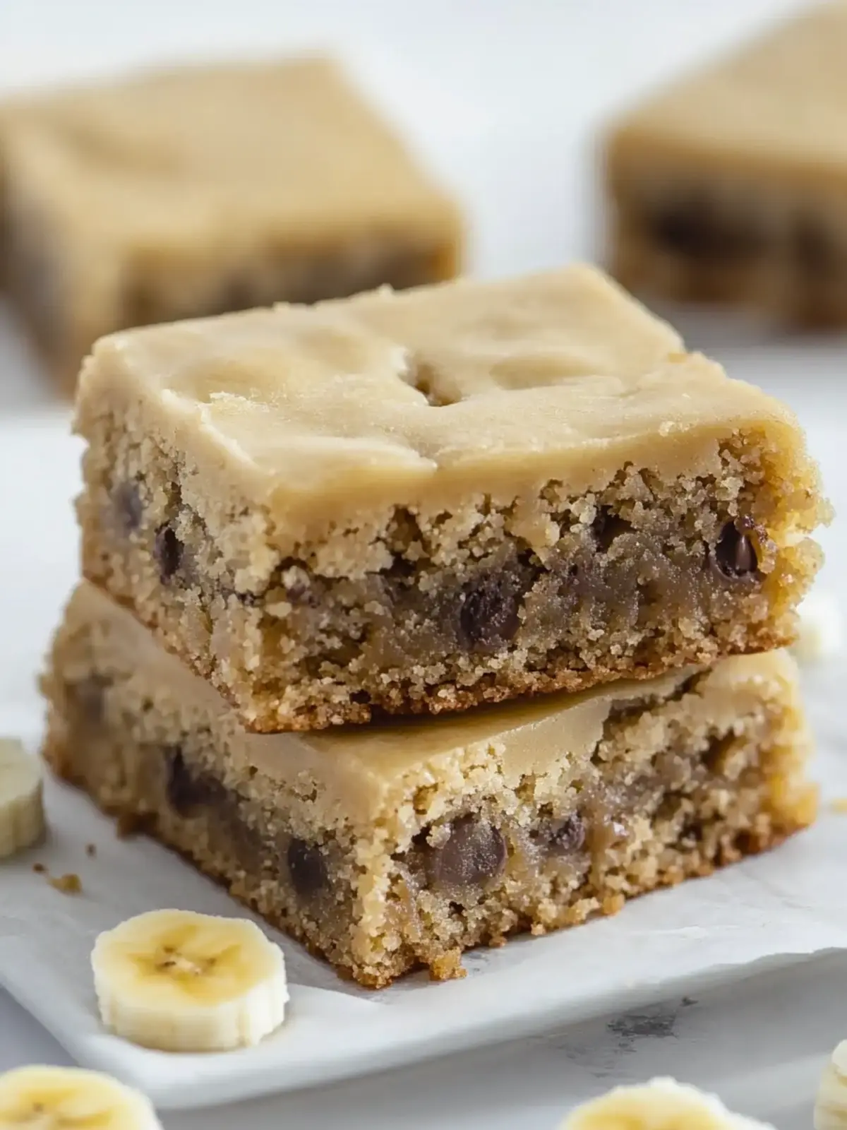 Banana Bread Blondies