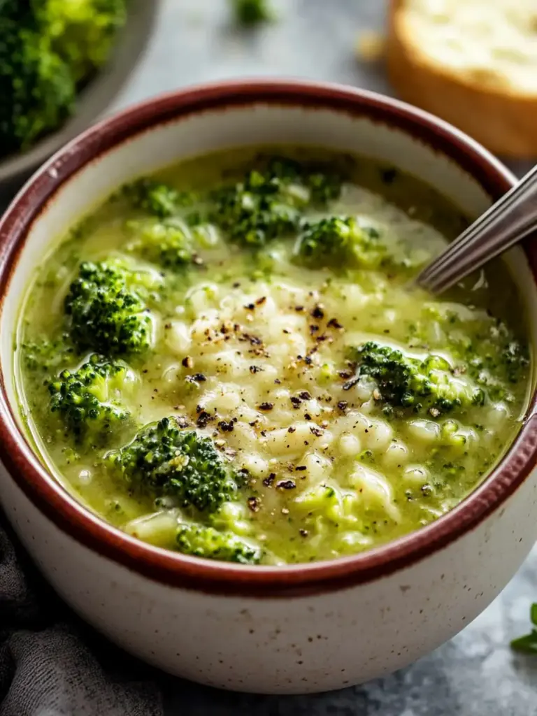 Garlic Italian Broccoli Soup