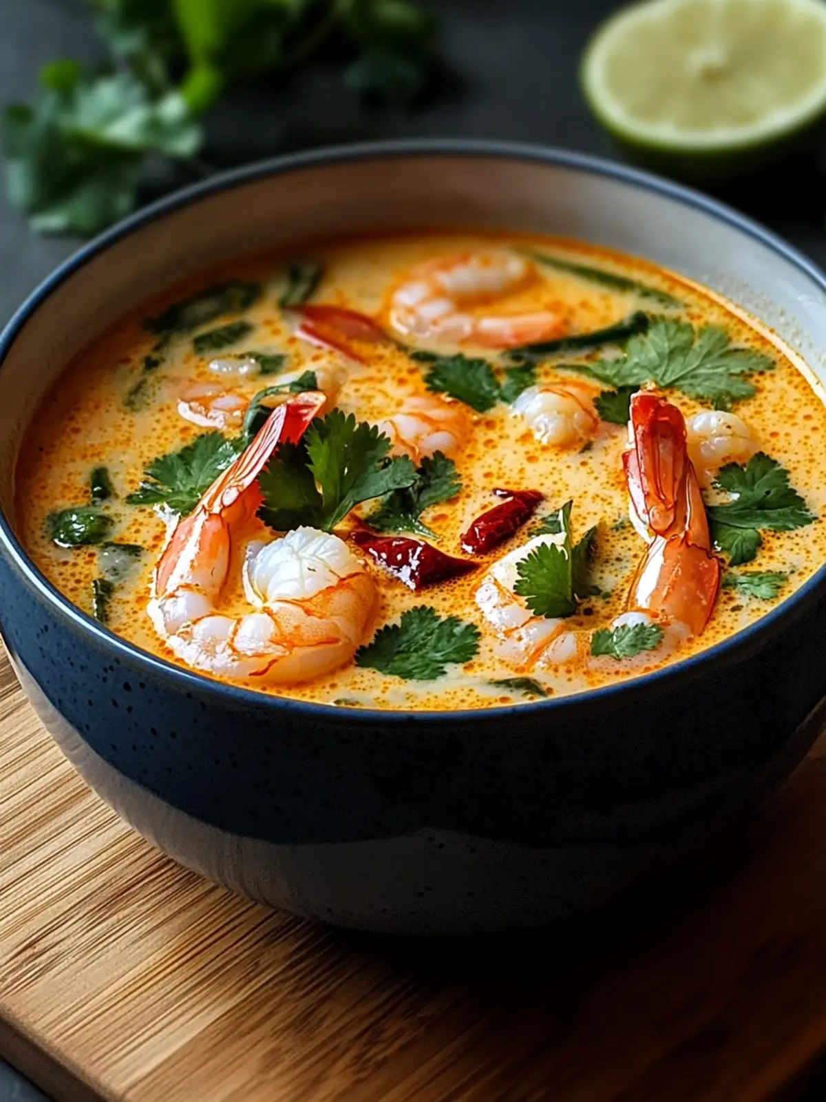 Thai Coconut Shrimp Soup: Quick Comfort in Every Bowl 3 Thai Coconut Shrimp Soup