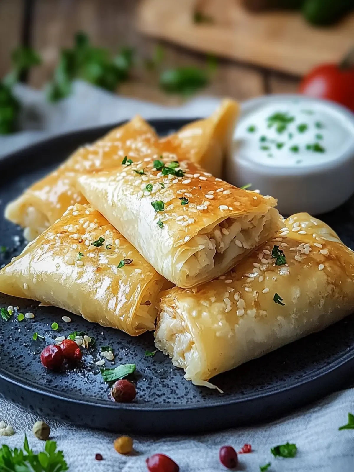 Crispy Chicken Borek: Unlock Flaky Deliciousness Today 4 Crispy Chicken Borek