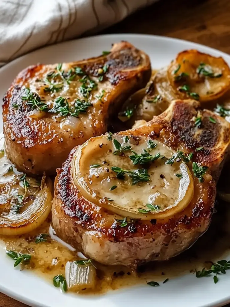 French Onion Pork Chops