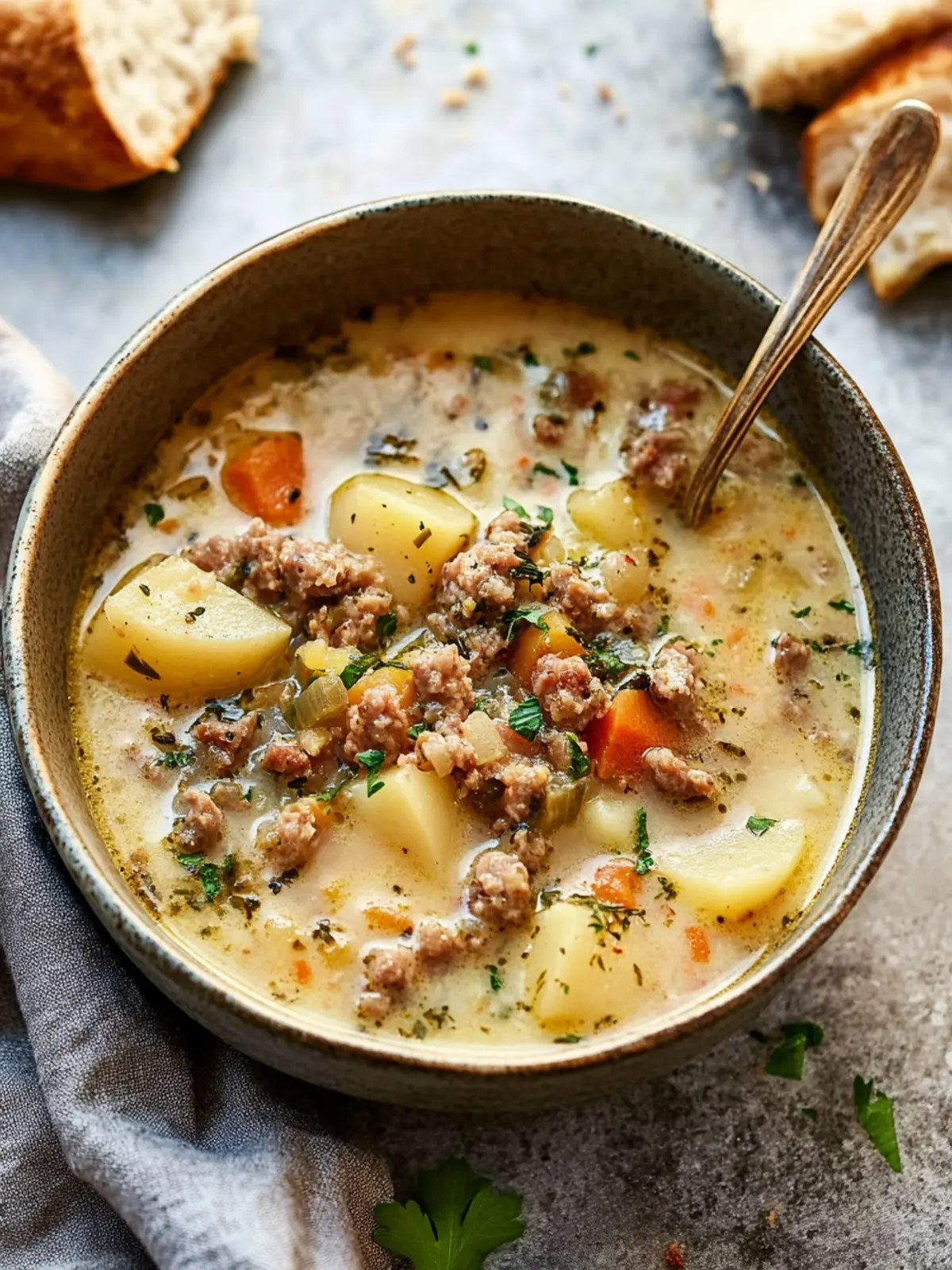 Potato and Sausage Chowder: Your Cozy Comfort Food Fix 2 Potato and Sausage Chowder