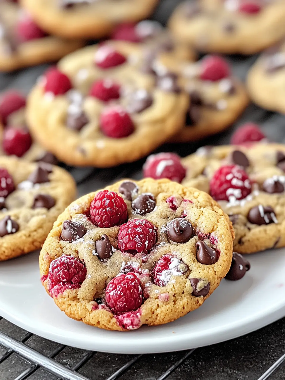 Raspberry Chocolate Chip Cookies You’ll Crave Forever 2 Raspberry Chocolate Chip Cookies