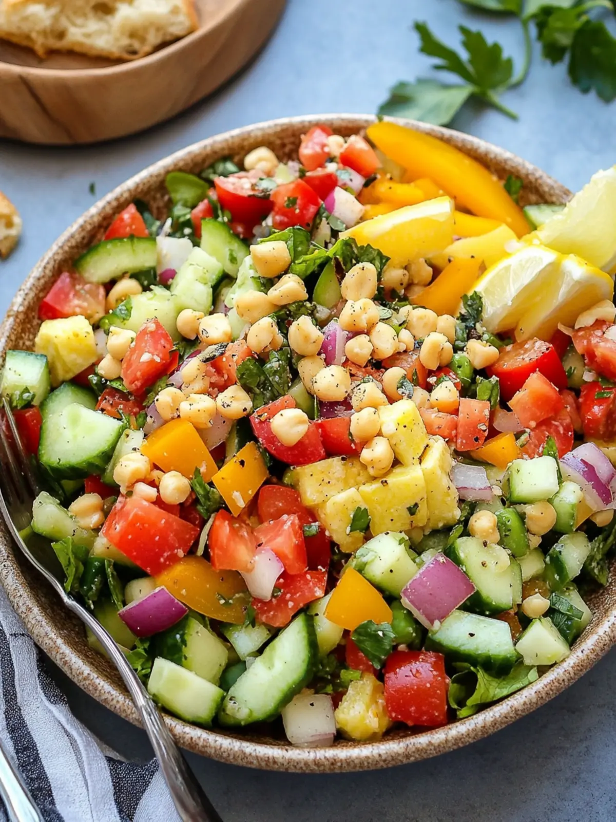 Mediterranean-Style Chopped Salad That Brightens Your Day 3 Mediterranean-Style Chopped Salad