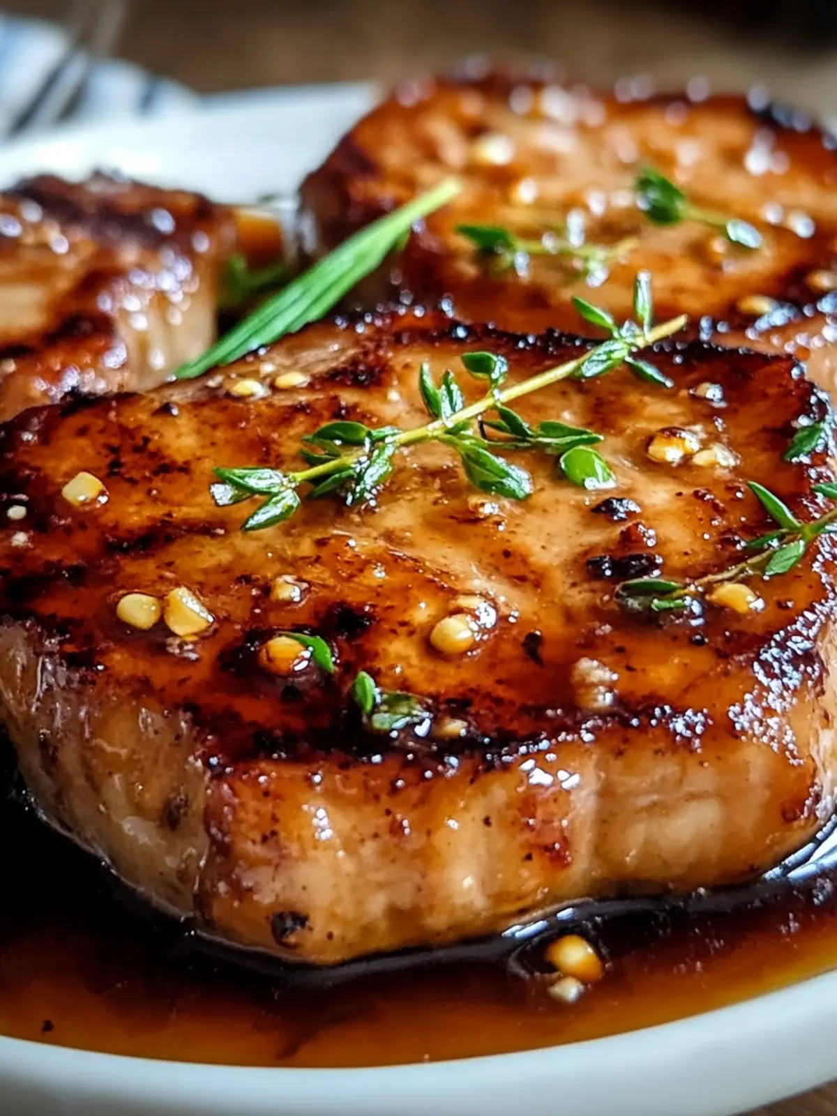 Sweet & Savory Honey Garlic Pork Chops in 25 Minutes 2 Honey Garlic Pork Chops