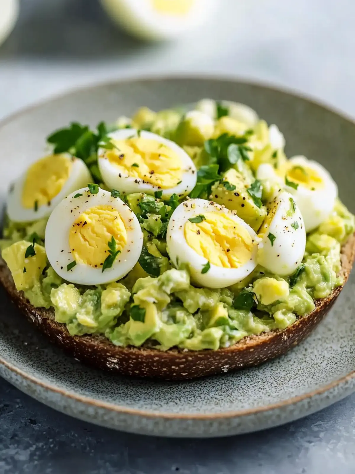 Zesty Avocado Egg Salad That Will Brighten Your Day 4 Zesty Avocado Egg Salad
