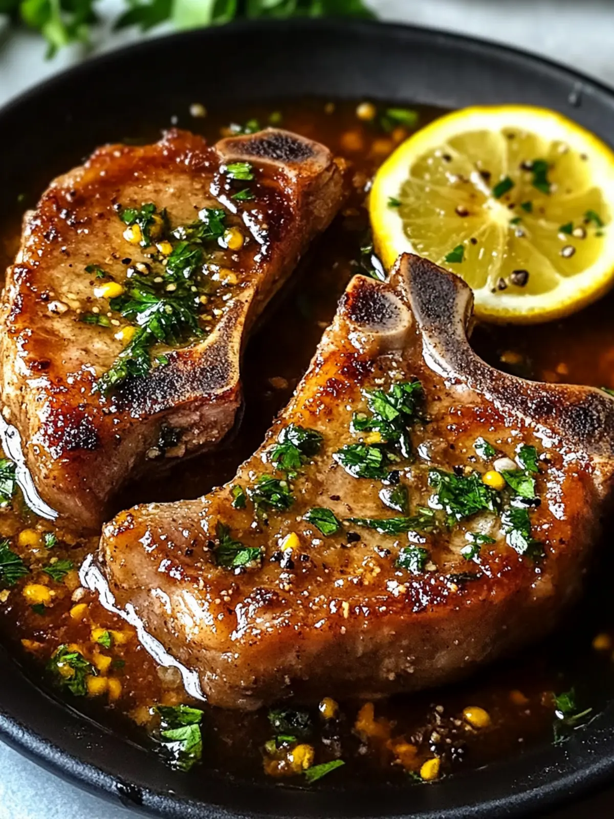 Transform Dinner with Juicy Sicilian Pork Chops Delight 4 Juicy Sicilian Pork Chops