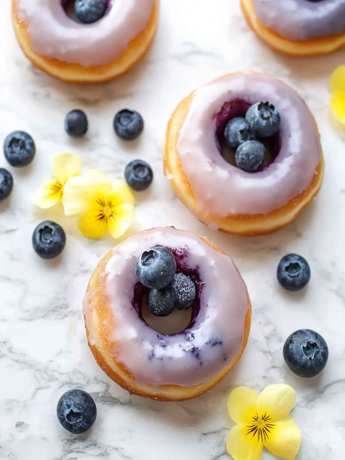 Deliciously Soft Baked Blueberry Donuts You’ll Love 2 Baked Blueberry Donuts