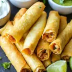 Crispy Baked Chicken Taquitos that Will Elevate Your Snacks 7 Crispy Baked Chicken Taquitos