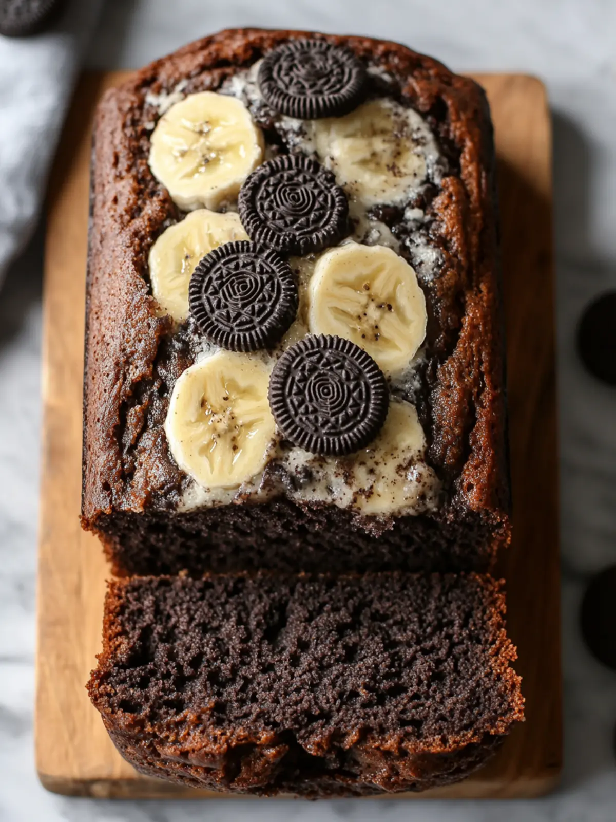 Oreo Banana Bread: A Sweet Twist for Your Snack Time 2 Oreo Banana Bread