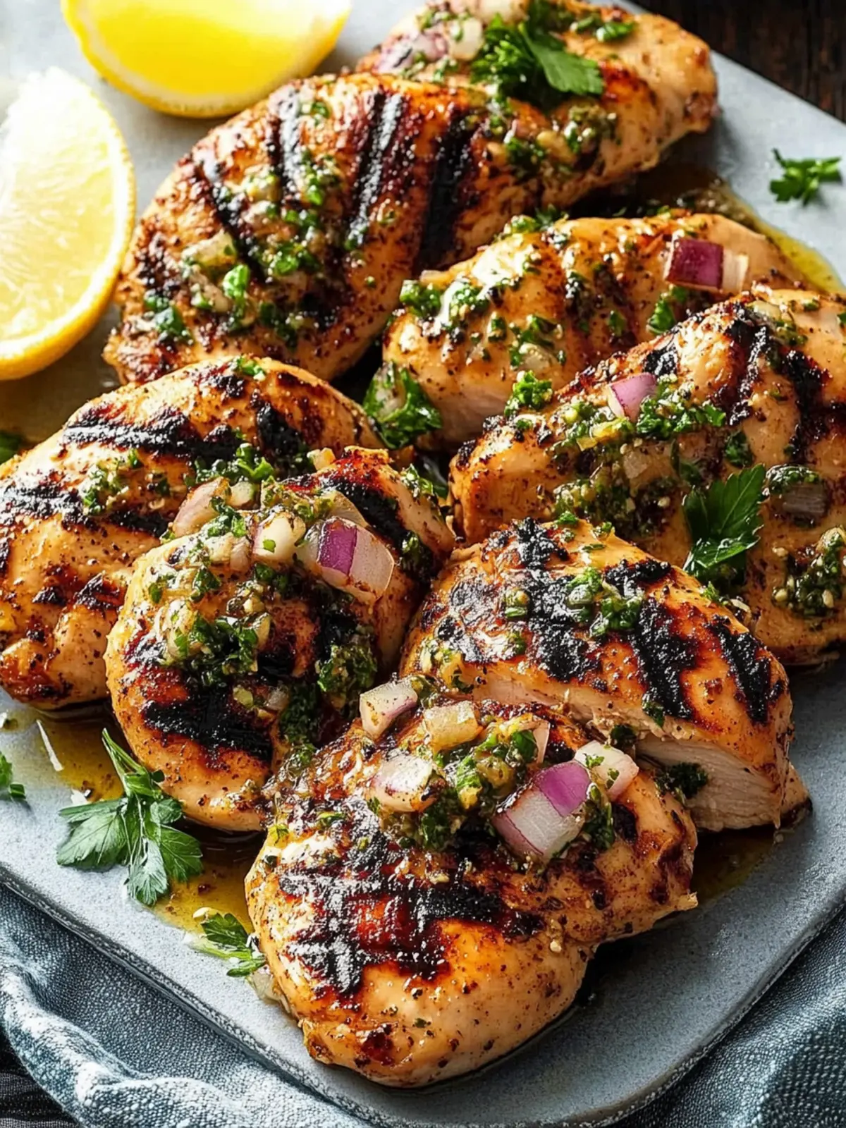 Savor Spiced Grilled Chicken with Zesty Cilantro Butter 3 Spiced Grilled Chicken