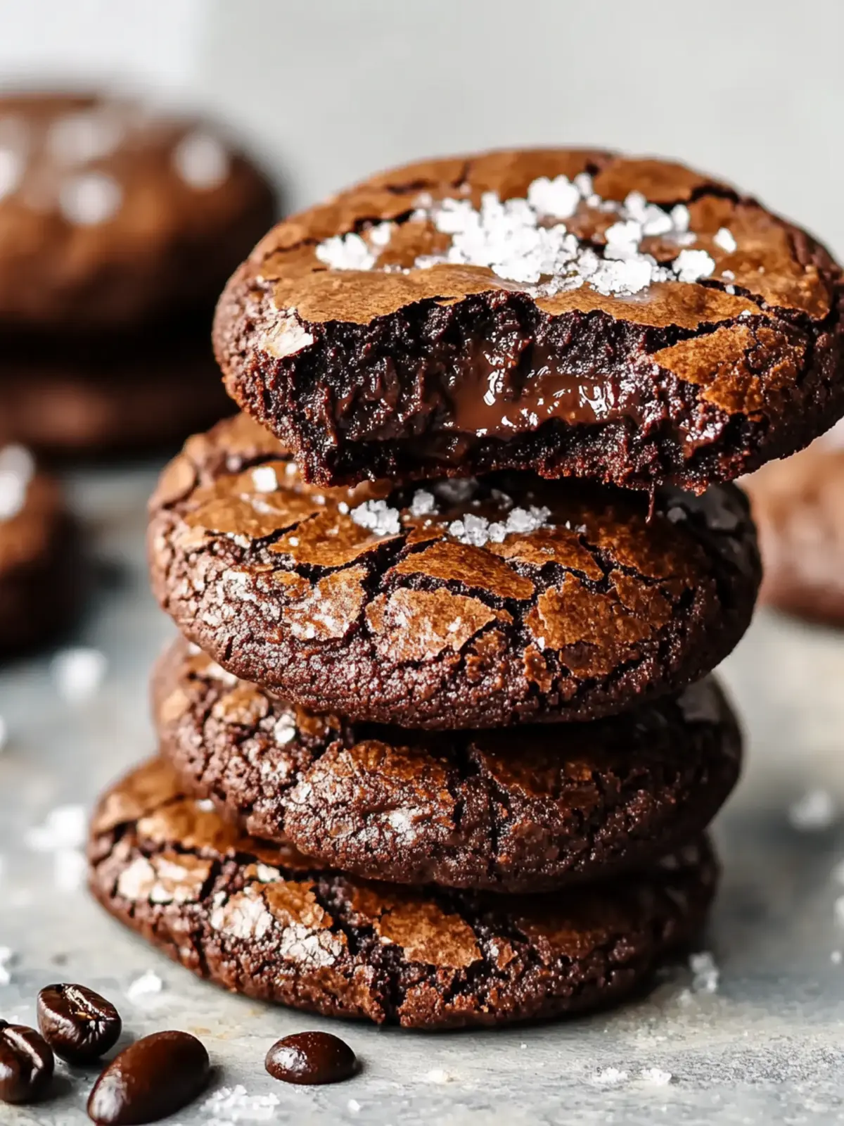Irresistible Salted Espresso Brownie Cookies You’ll Crave Daily 3 Salted Espresso Brownie Cookies