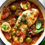 Savory Fish Puttanesca: Quick Italian Flavor in 20 Minutes 8 Fish Puttanesca