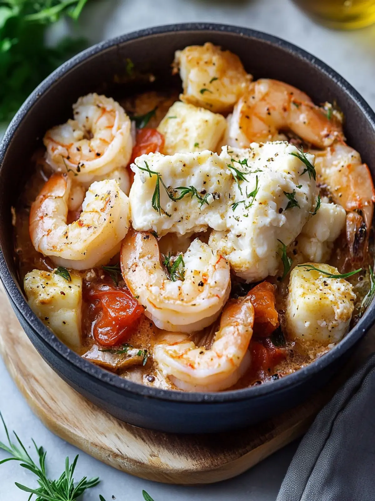 Shrimp Saganaki