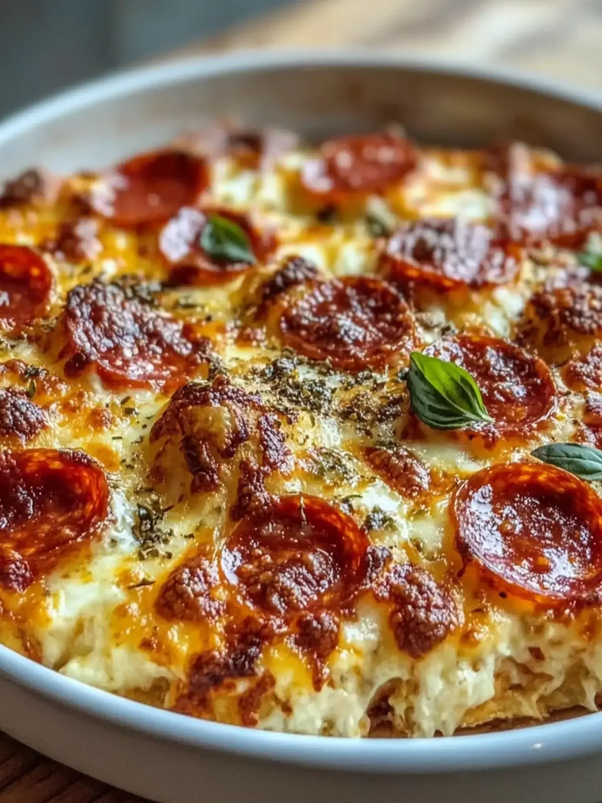 Delicious Pizza Cottage Cheese Bake for a Healthy Dinner 3 Pizza Cottage Cheese Bake