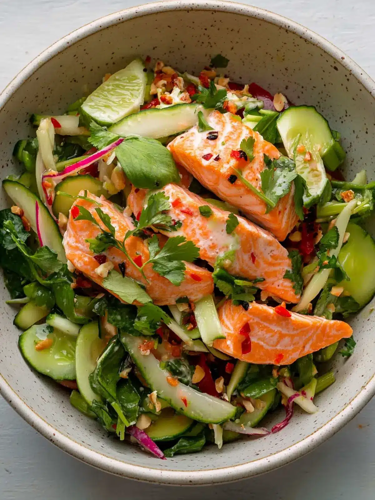 Thai-style Salmon Salad