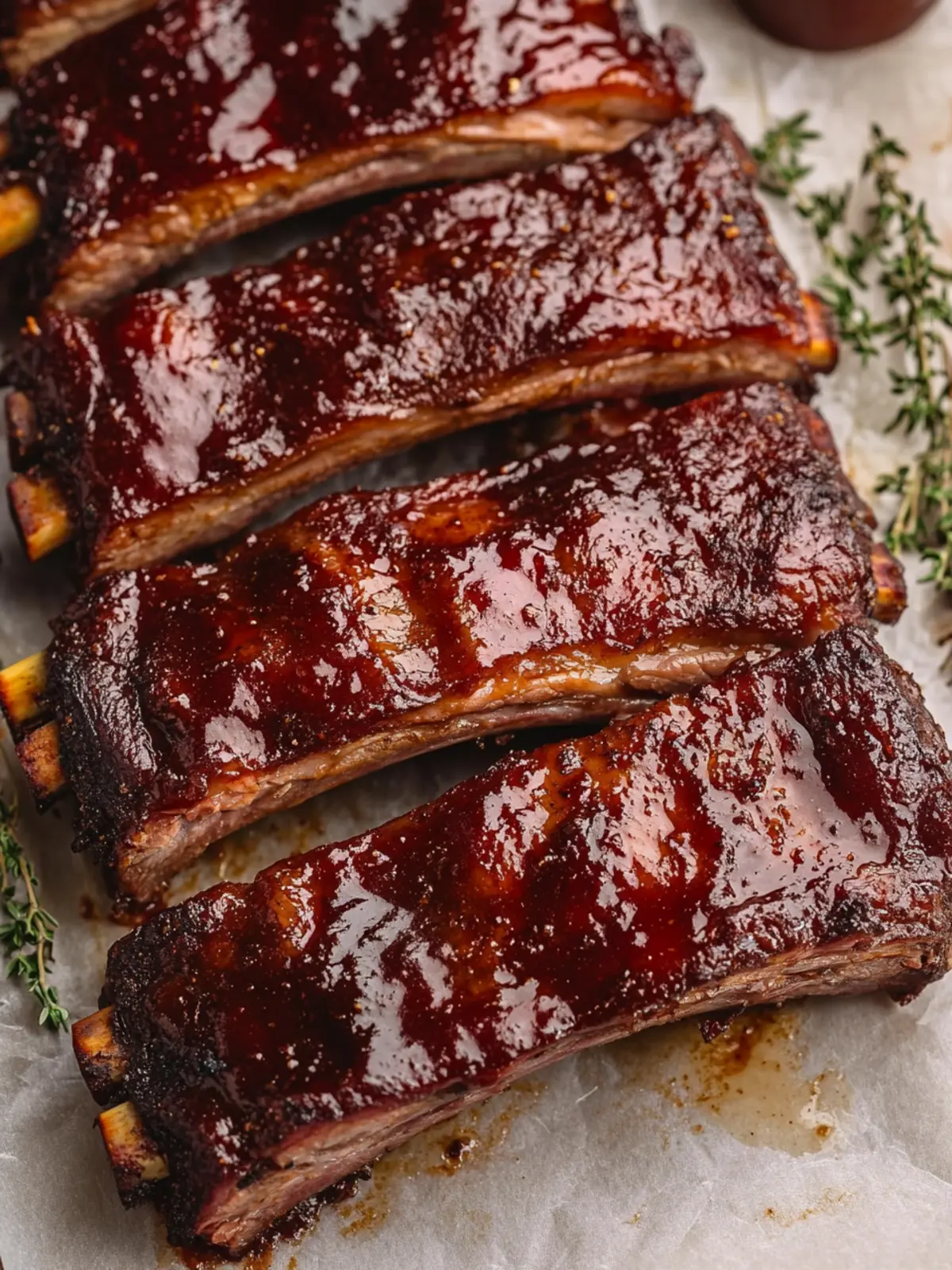 Savory Beef Ribs Smothered in Homemade Barbecue Bliss 3 Beef Ribs