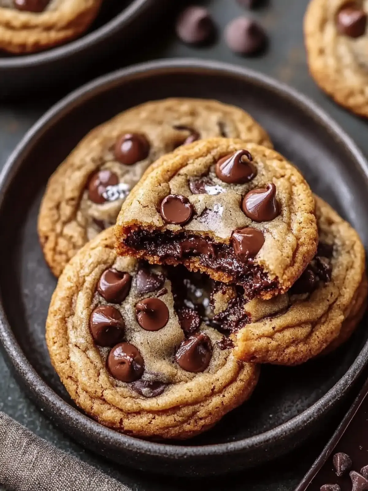 Nutella Chocolate Chip Cookies