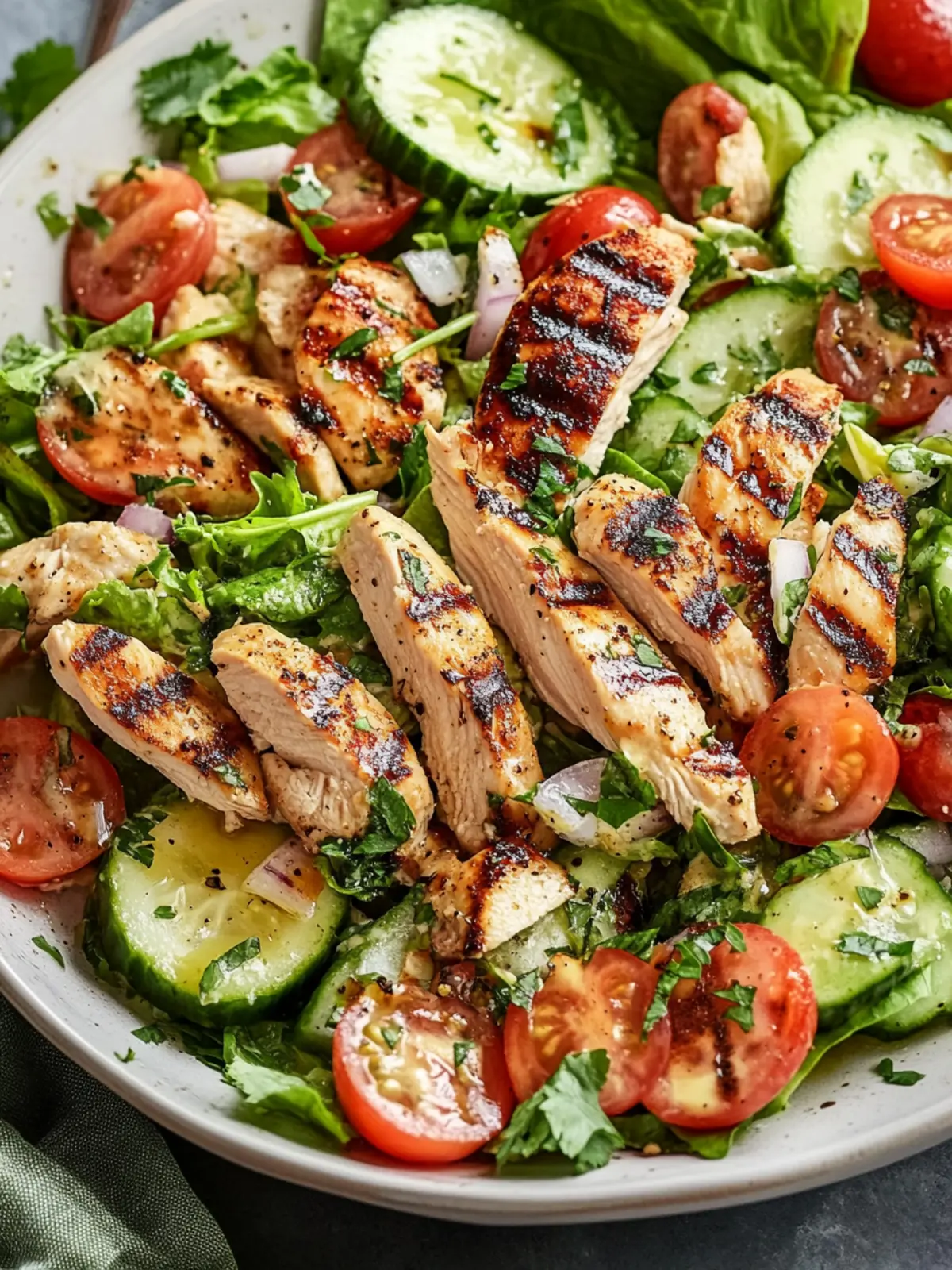 Zesty Grilled Chicken Salad That Beats Fast Food Every Time 3 Grilled Chicken Salad