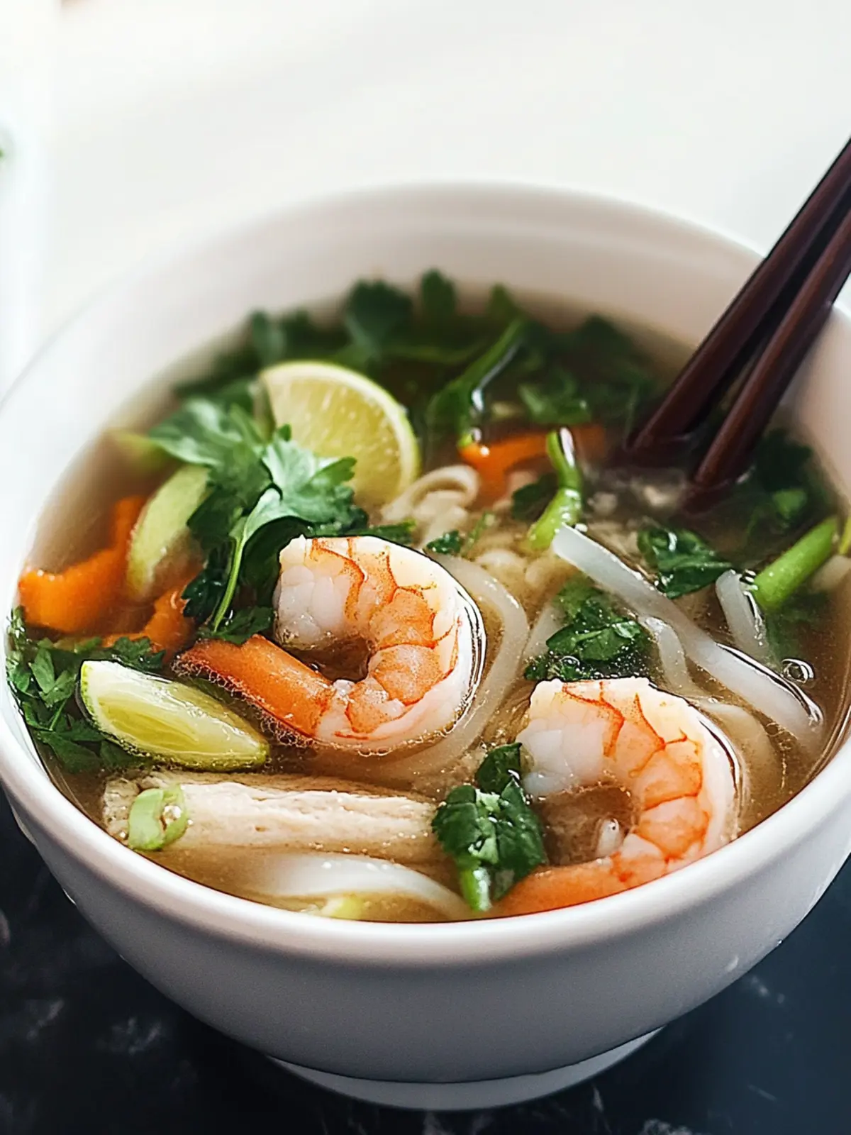 Quick and Easy Shrimp Pho That Will Warm Your Soul 2 Shrimp Pho