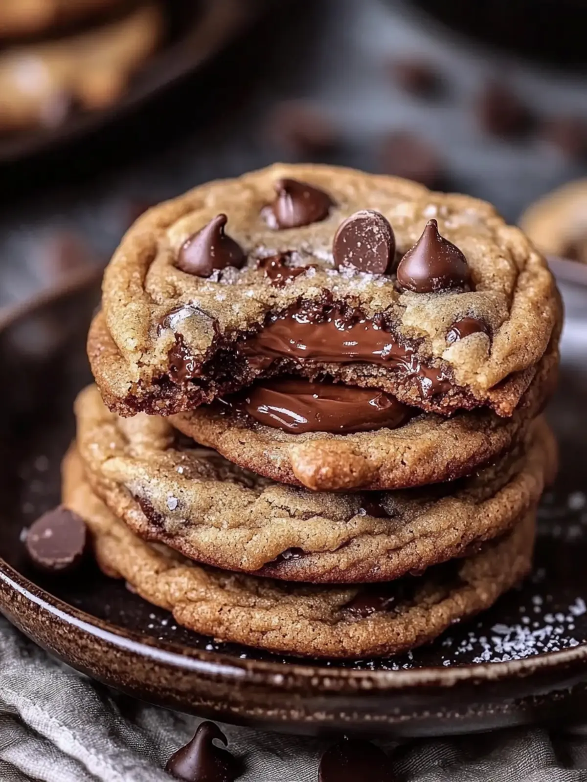 Nutella Chocolate Chip Cookies That Will Melt Your Heart 3 Nutella Chocolate Chip Cookies