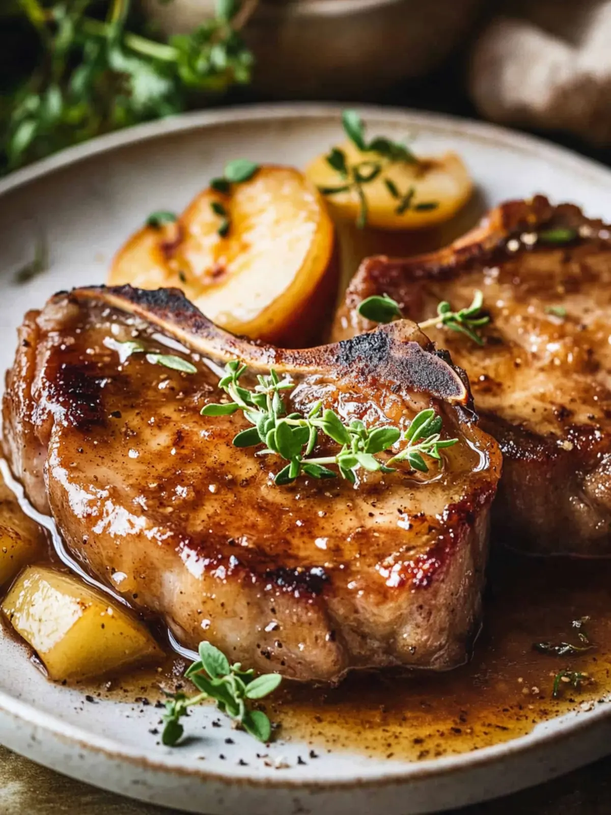 Savor Juicy Apple Butter Pork Chops for Cozy Fall Nights 2 Juicy Apple Butter Pork Chops
