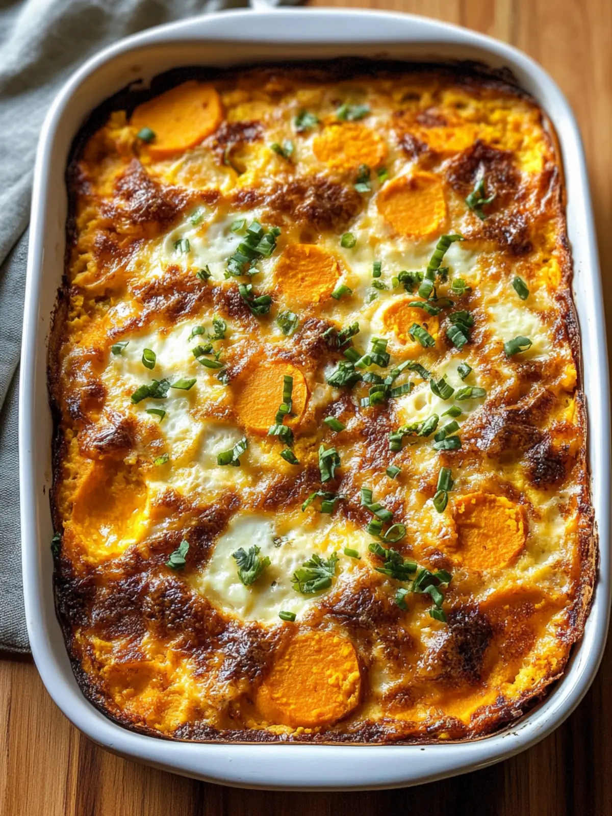 Nutritious Sweet Potato Egg Casserole for Busy Mornings 2 Sweet Potato Egg Casserole
